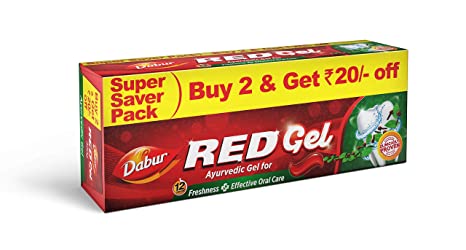 Dabur Red Gel (Buy 2 & Get Rs 20/- off)